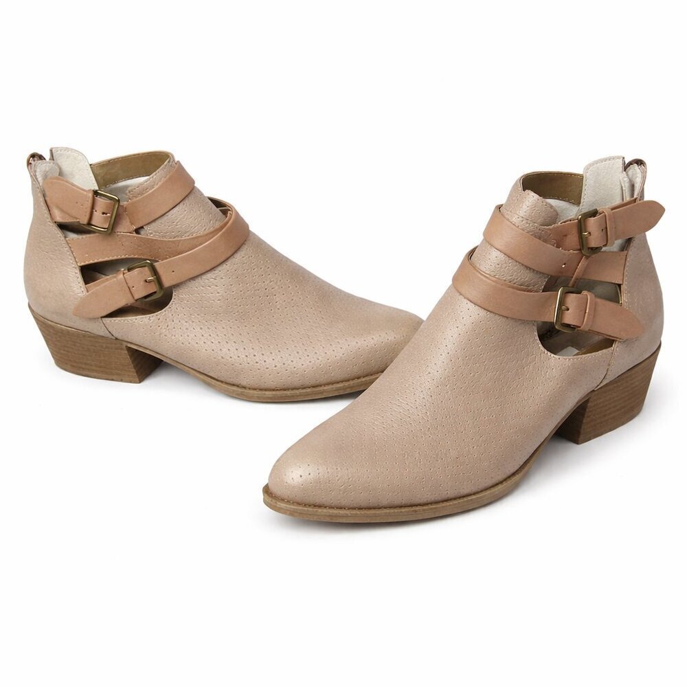 KENNETH COLE REACTION Raw Luck Ankle Booties 8.5M